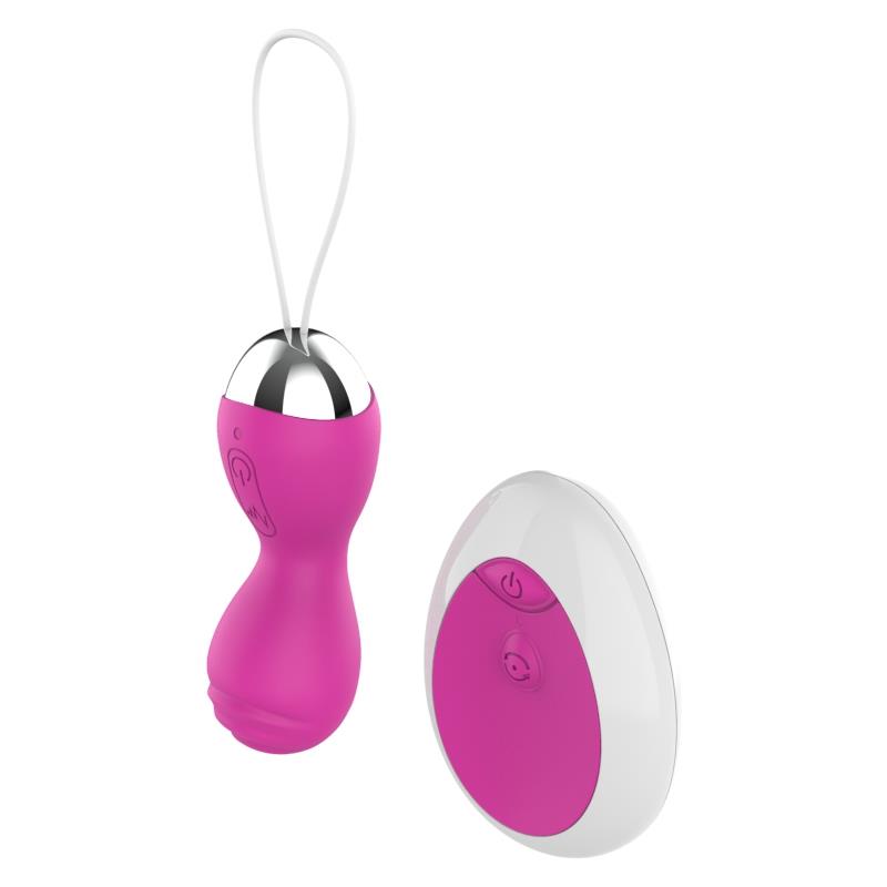 Vibrating Egg with Remote Control USB Pink