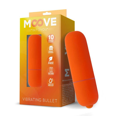minivibrátor bulet oranžový move vibrating bullet