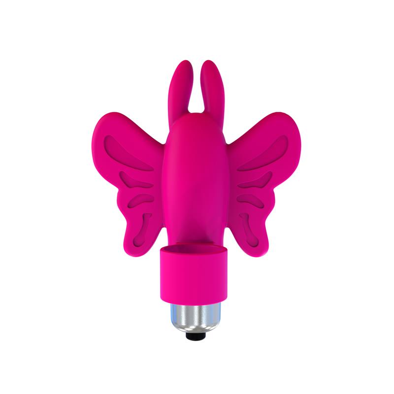 Monarch Butterfly Vibrating Bullet Silicone Pink