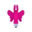 Monarch Butterfly Vibrating Bullet Silicone Pink
