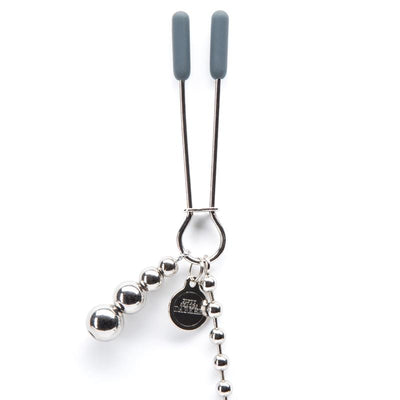 At My Mercy Beaded Chain Nipple Clamps
