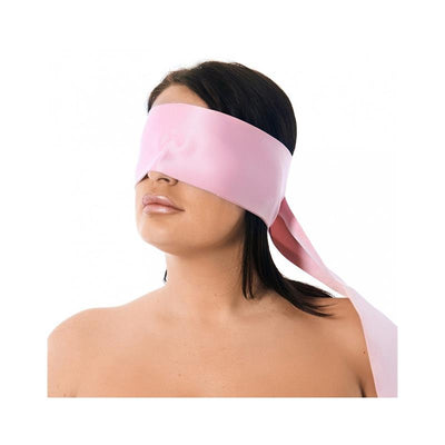 maska páska na oči bondážna ružová blindfold bondage play 