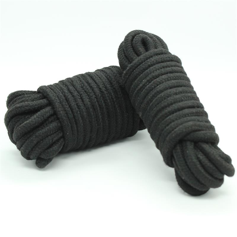 Bondage Cotton Rope 5 Meter Black