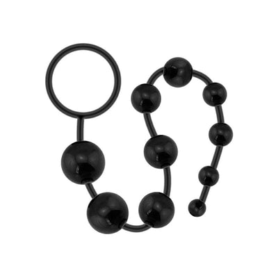 GFlex Bendable Thai Anal Beads Black
