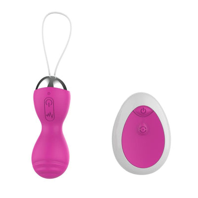 vibračné vajíčko na ovládanie pre ženy ružovéa-gusto