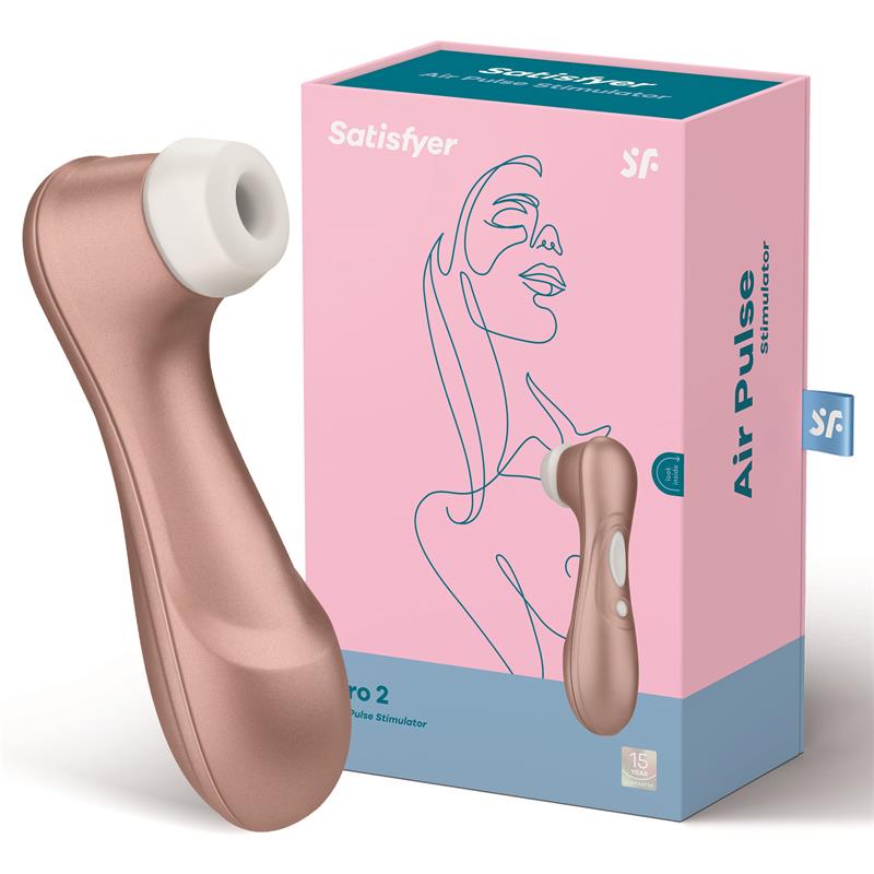 stimulátor na klitoris pro 2 generation satisfyer ružový medený